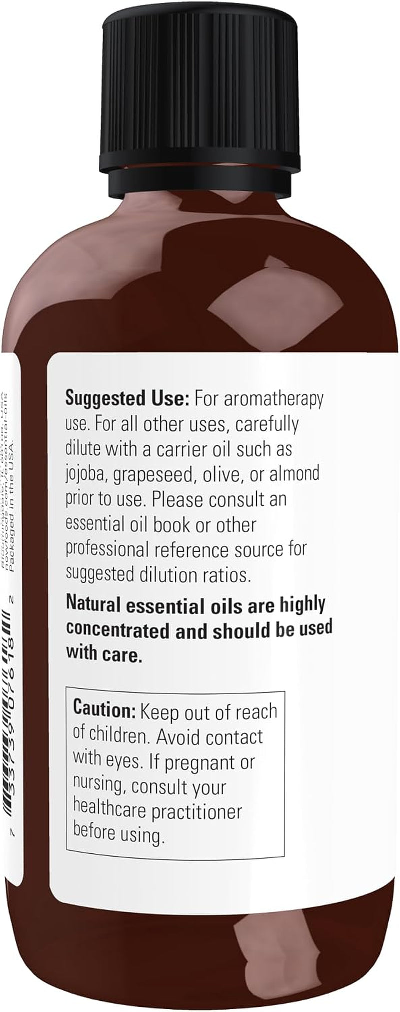 Essential Oils, Lemongrass Oil, Undiluted, Steam Distilled, 4 Fl. Oz