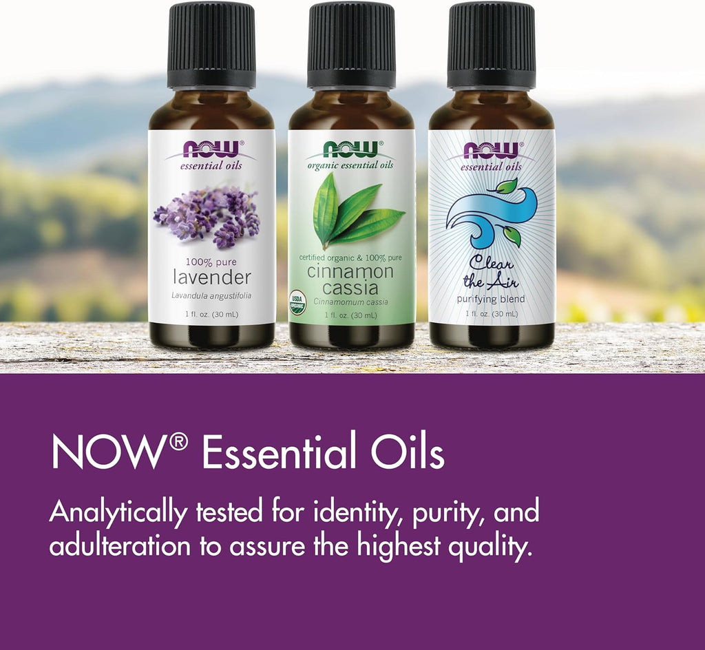 Essential Oils, Lemongrass Oil, Undiluted, Steam Distilled, 4 Fl. Oz