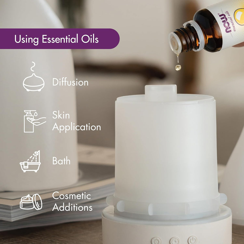 Essential Oils, Lemongrass Oil, Undiluted, Steam Distilled, 4 Fl. Oz