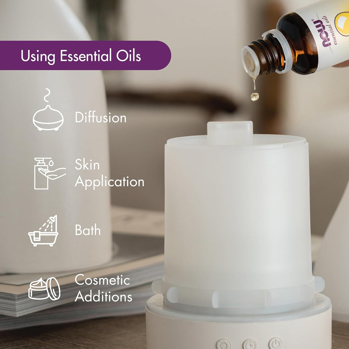 Essential Oils, Lemongrass Oil, Undiluted, Steam Distilled, 4 Fl. Oz